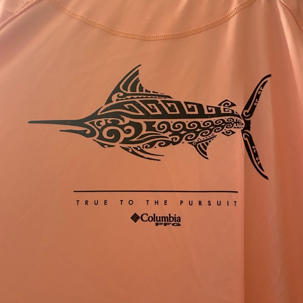 NWOT Women’s PINK Columbia Fishing shirt size XL